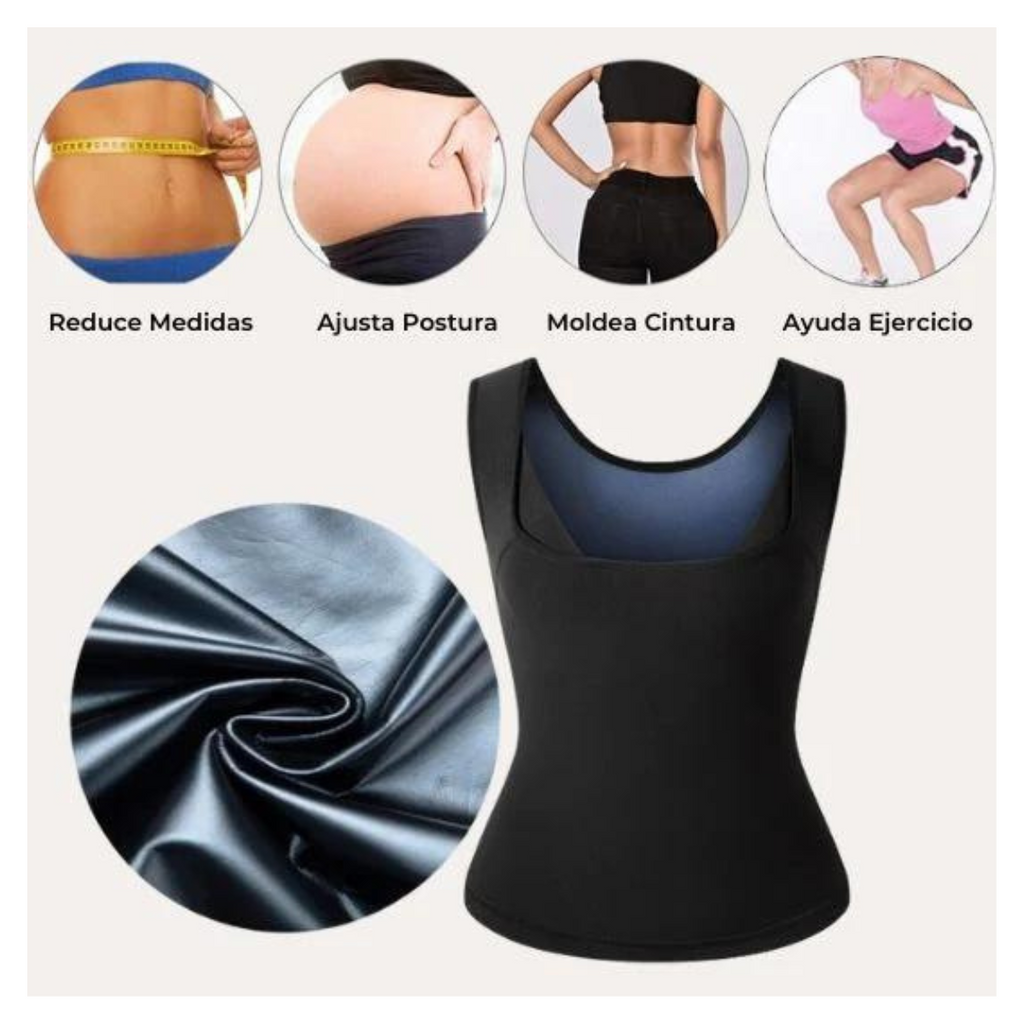 Faja Chaleco Sauna Reductora