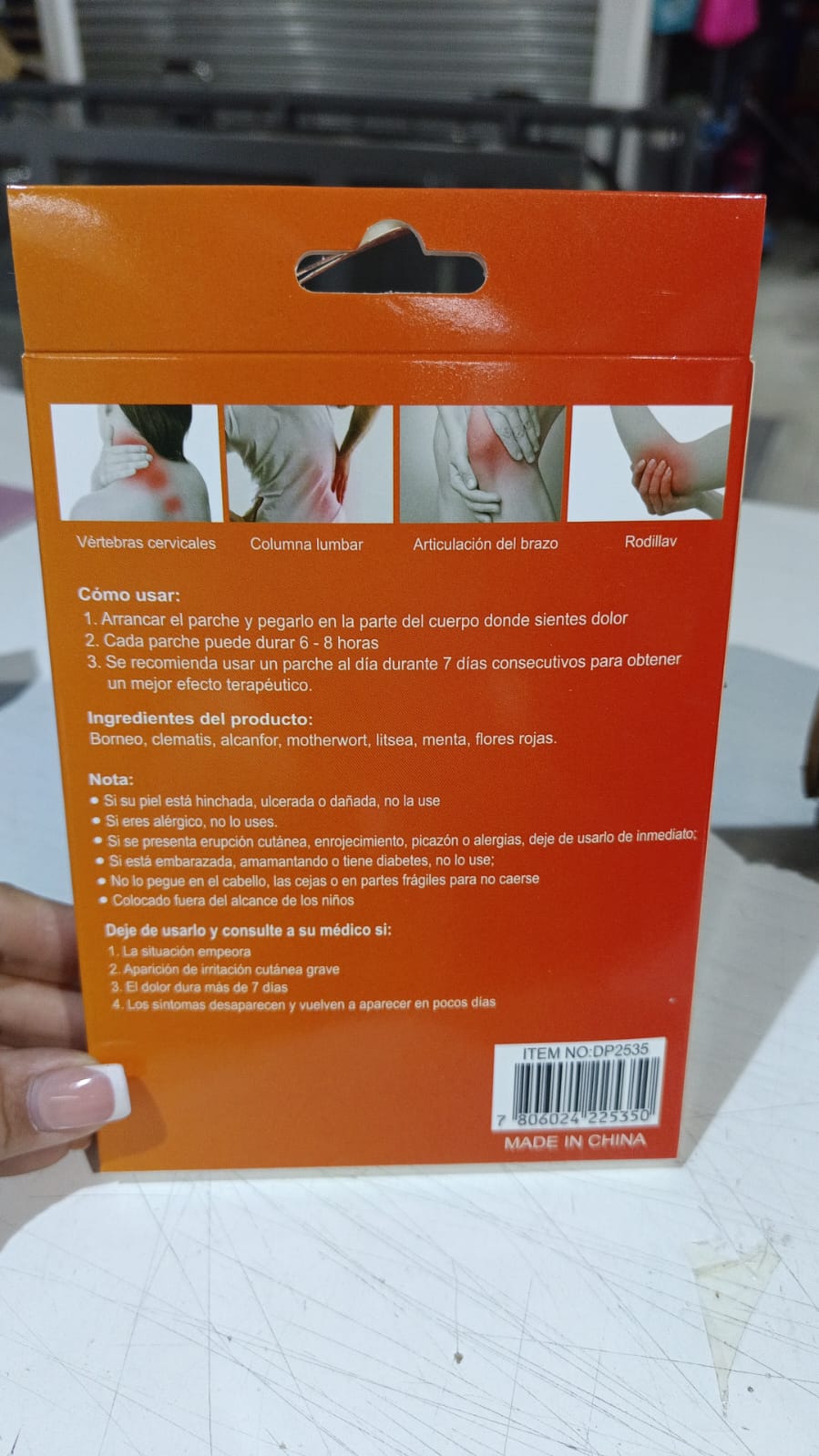 Pack 2 parches para dolor ciatica