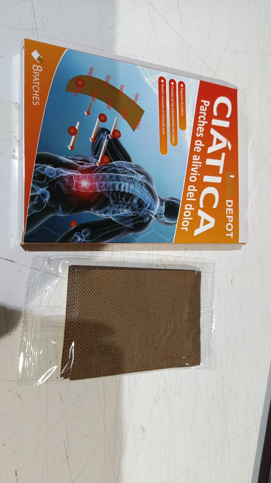 Pack 2 parches para dolor ciatica