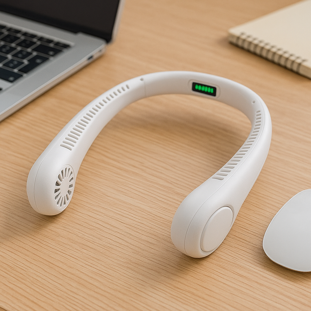 BreezeNeck™ - Ventilador de Cuello Portatil